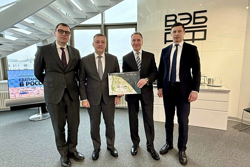 Игорь Шувалов и Игорь Кобзев обсудили перспективы развития Байкальска 