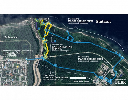 В Байкальске началось строительство экотропы «Байкальская верста»