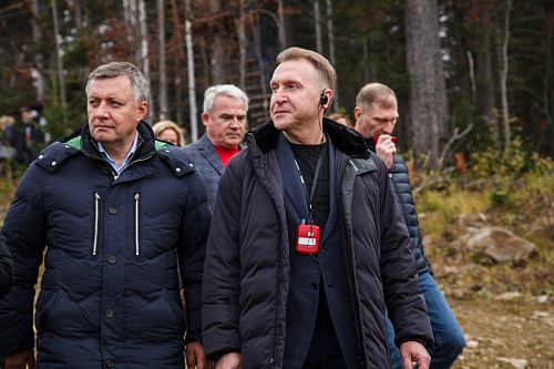 Игорь Кобзев и Игорь Шувалов подписали протокол о совместной реализации проекта развития Байкальска